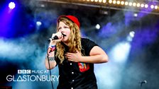 Kate Tempest at Glastonbury 2015