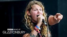 Kate Tempest at Glastonbury 2015