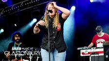 Kate Tempest at Glastonbury 2015