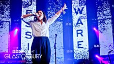 Jessie Ware at Glastonbury 2015