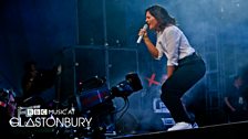 Jessie Ware at Glastonbury 2015