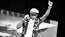 Pharrell Williams at Glastonbury 2015