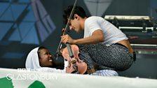 Clean Bandit at Glastonbury 2015