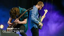 The Maccabees at Glastonbury 2015