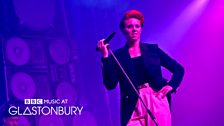 La Roux at Glastonbury 2015