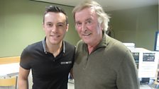 Nathan Carter with Sir Terry