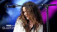 Rae Morris at Glastonbury 2015