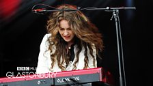 Rae Morris at Glastonbury 2015