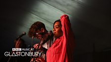 Rukhsana Merrise at Glastonbury