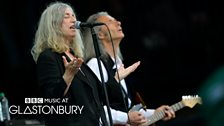 Patti Smith at Glastonbury 2015