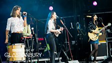 The Staves at Glastonbury 2015