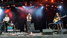 The Staves at Glastonbury 2015