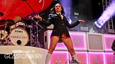 Charli XCX at Glastonbury 2015