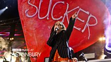 Charli XCX at Glastonbury 2015