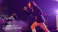 Charli XCX at Glastonbury 2015