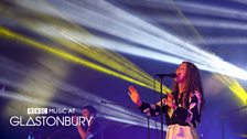 Rae Morris at Glastonbury 2015