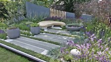 Healing Urban Garden. Designed by Rae Wilkinson Design Ltd