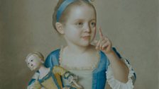 Jean-Etienne Liotard, Marie-Anne Françoise Liotard with a Doll, c.1744