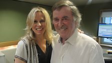 Vonda Shepard poses with Sir Terry