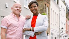 Dominic Littlewood and Denise Lewis