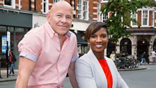 Dominic Littlewood and Denise Lewis