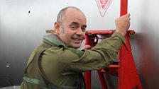 Brendan takes to the air to tell the story of the race for the air speed record