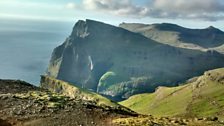 The impressive sea cliffs of the Faroe Islands