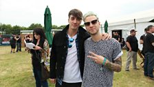 Young Guns at Download Festival 2015.