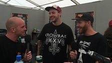 Gnarwolves at Download Festival 2015.