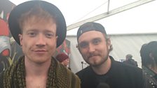 Mallory Knox at Download Festival 2015.