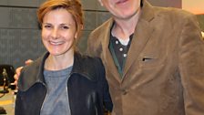 Louise Brealey and Simon Evans