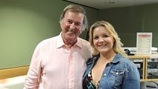 Terry Wogan and Rebeca Newman