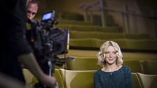 Filming Lauren Laverne