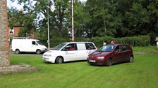 The radio car in Guist