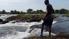 Crocodiles, hippos and elephants steer clear of the edge of Victoria Falls, making these pools near the lip safer for fishing