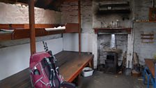 Inside Spithope Bothy