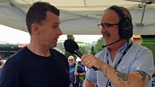 Tommo a Nigel Owens