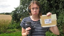 A disappointed Hana, with the final clue, which was due to take her to a charity fun day in Walcott