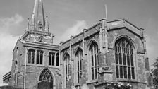 Church possibly in Badminston, Gloucestershire c 1930s - 1980s