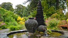 One of several water features at Threave Gardens