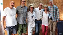 Cerys Matthews recording in Barcelona