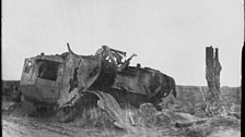 Wrecked Tank On The Menin Road