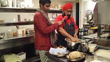 Nihal in Edinburgh - Chef Tony Singh