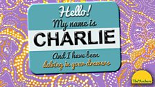 Charlie's badge