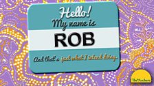 Rob's badge