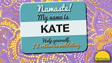 Kate's badge