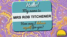 Mrs Rob Titchener's badge