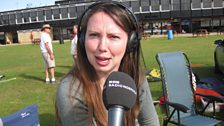 Anna finds that this kite-flying lark isn't as easy as it looks!