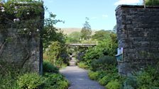 Entrance to the walled garden