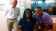 Matthew Parris, Ade Adepitan and David Brown